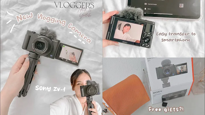 New Vlogging Camera ☁️📸 sony zv-1, unboxing, camera test🤩