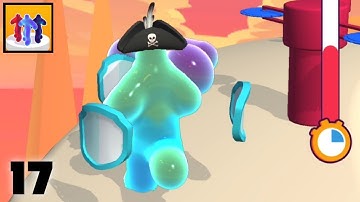 Blob Runner 3D All Levels Gameplay Walkthrough | Level 17 | Android & ios Gaming | DestroyerH