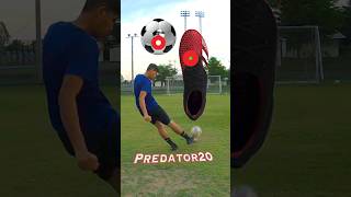 best foot contact for power shot with adidas predators mutator boot  #football #freekick #skony7