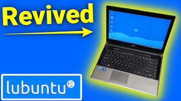 Lubuntu Linux Install on an Acer Aspire - Reviving an Old Laptop Computer