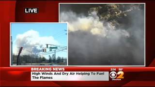 Forest Fire Breaks Out In Beachwood, Ocean County, NJ