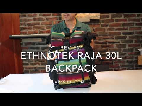 Backpack review ethnotek backpack Hands-On Ethnotek Raja 30 Liter Backpack Review