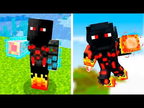 ¡MEGA ROBOT Se Hizo GIGANTE en Minecraft y DESTRUYÓ TODO!