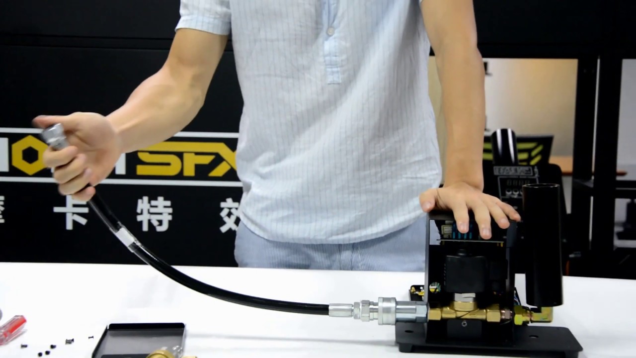 How does Co2 Jet Machine Working With Co2 Valve Solenoid YouTube