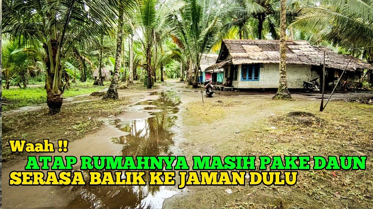 Masya Allah !! Masuk Ke Kampung Pesisir Laut Pangandaran Setelah Hujan