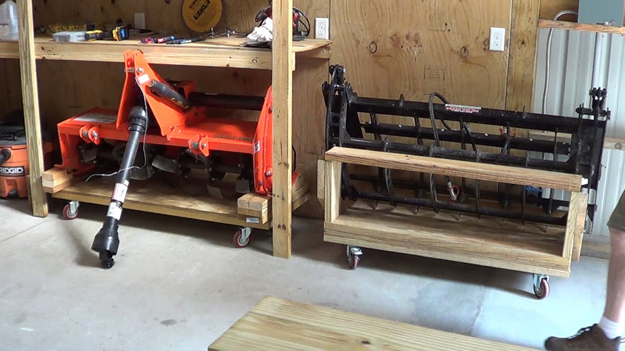 11 Kubota Implement Storage Carts YouTube