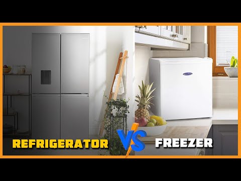 Refrigerator vs Freezer