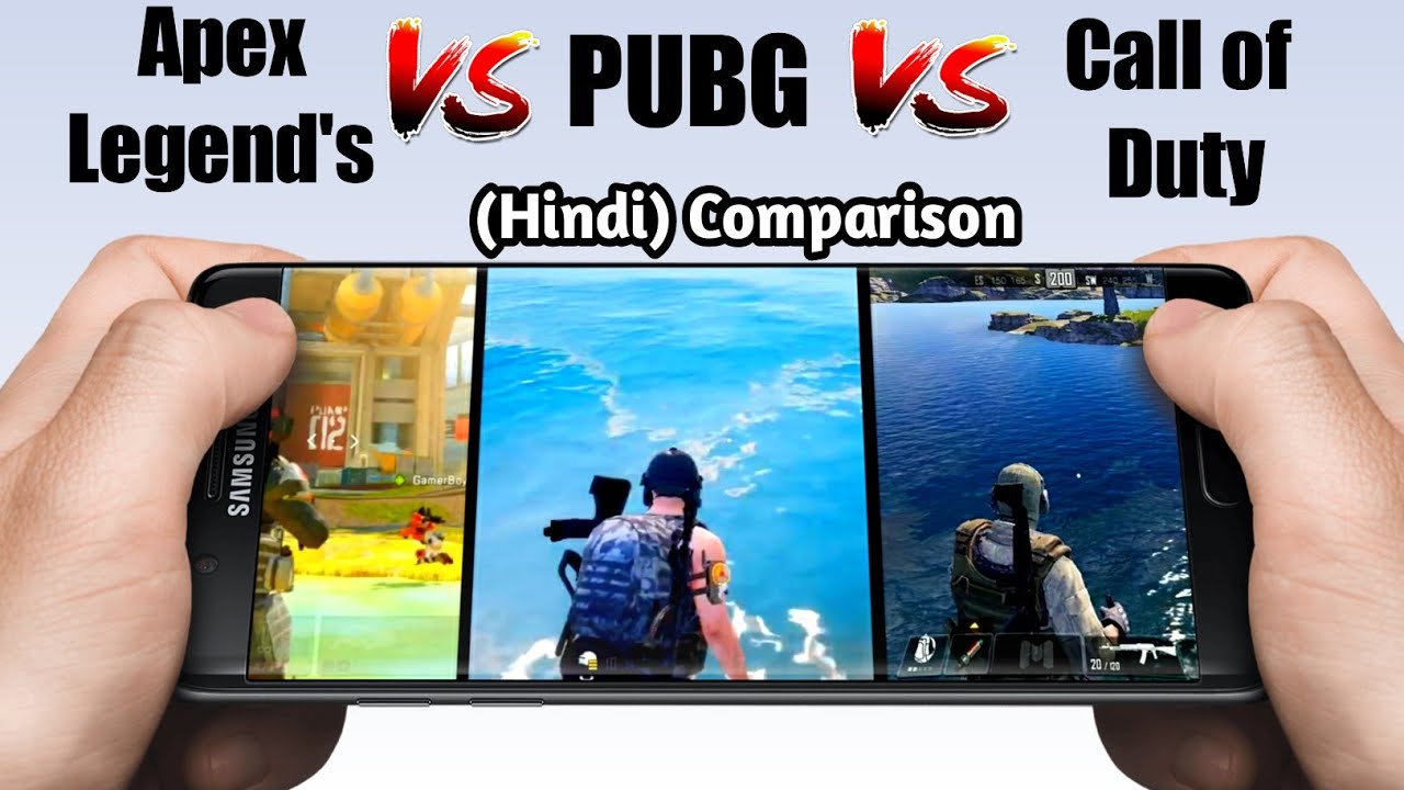 Apex Legends Mobile VS Call of Duty Mobile VS Pubg Mobile | Which one is Best? - Hindi