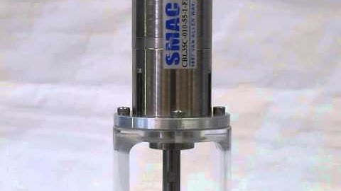 SMAC CBL35C electric actuator high speed video