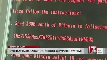 Cyber attacks targeting school system computers