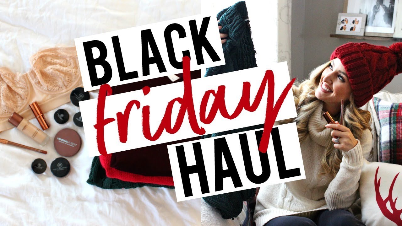 Black Friday & Cyber Monday Haul | Clothing & Non-Toxic Makeup!