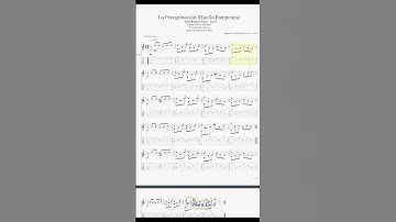 La Peregrinación (Huella Pampeana) Arrangement for Acoustic Guitar