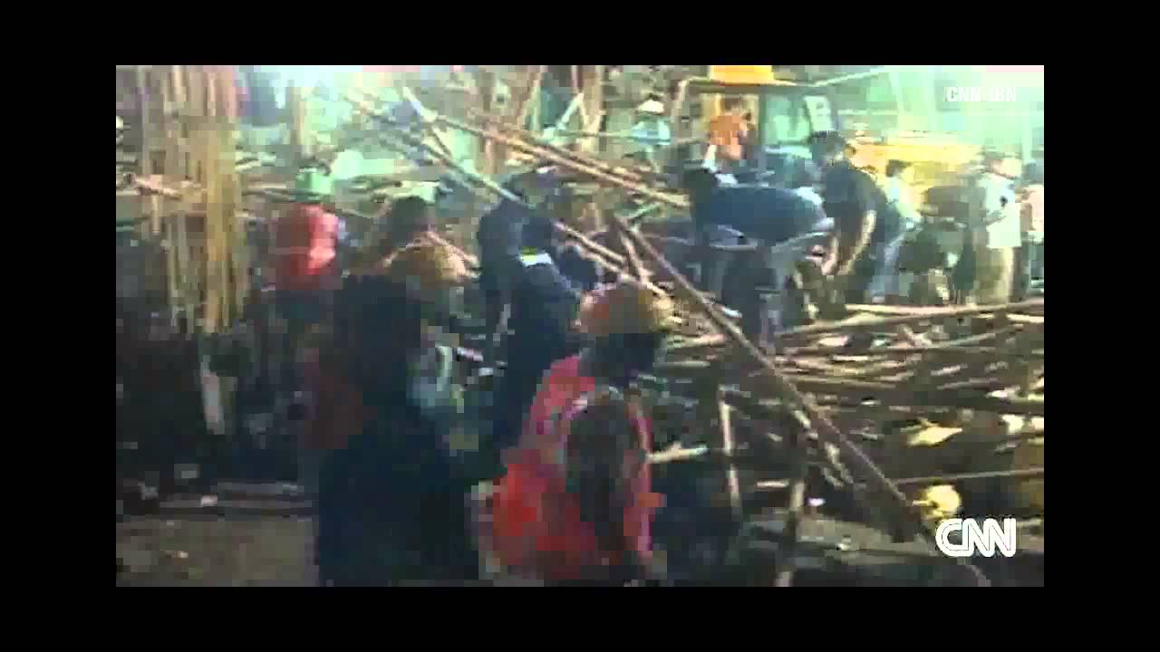 Live Building collapse Surat Gujarat India mp4