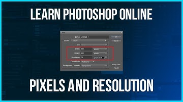 Learn Photoshop Online | Photoshop Basics | Lesson 2 Pixels and Resolution