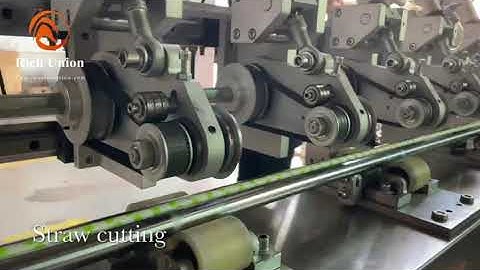 Quality Full Automatic Paper Drinking Straw Making Machine Paper Straw Machine