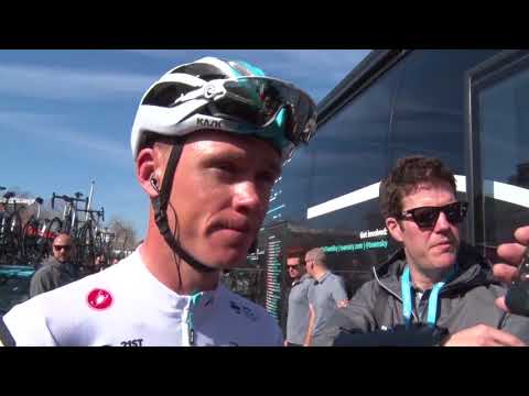 Chris Froome - Interview before the stage - stage 3 -  Tour of Andalucia 2018