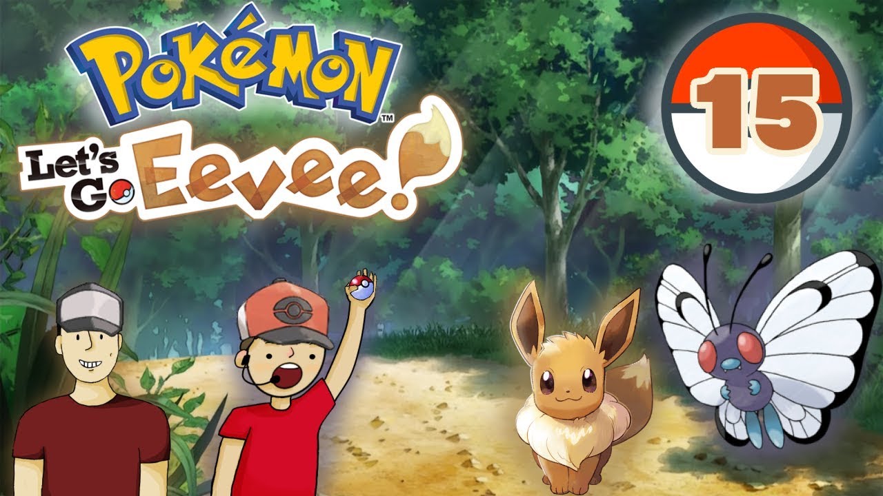 Lets go to park. Red Lets go Eevee.