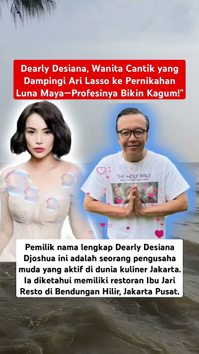 Dearly Desiana, Pendamping Ari Lasso yang Curi Perhatian#shorts