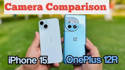 OnePlus 12R Vs iPhone 15 Camera Test | Dual-View Video,Action Mode | *CHEAP* Vs EXPENSIVE BUDGET