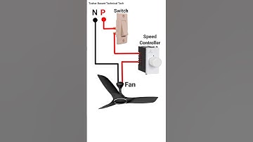 How To  Fan Speed Controller Connection #shorts
