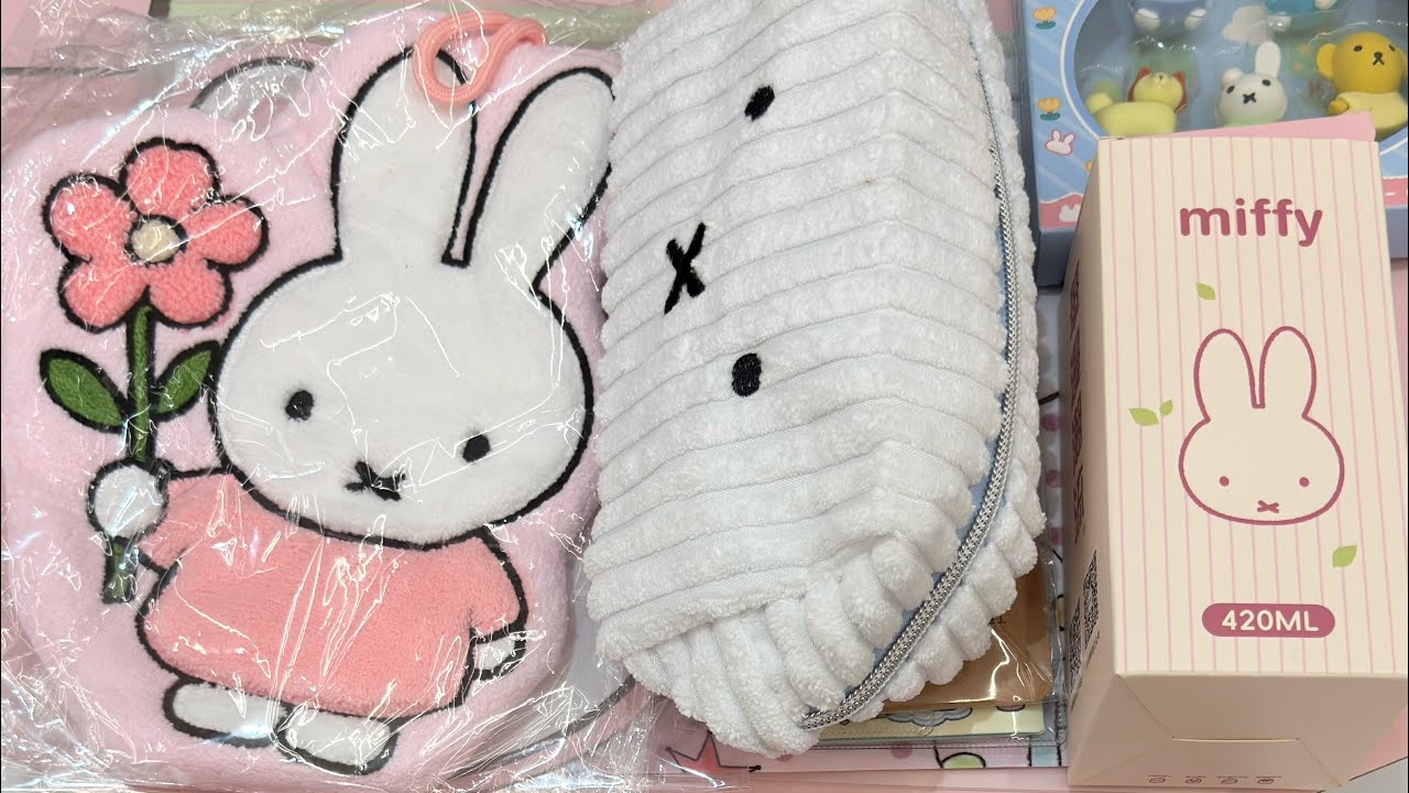 Let’s pack a 2-scoops order for Thaisa💓#sanrio #luckyscoop #kawaii #miniso #miffy 