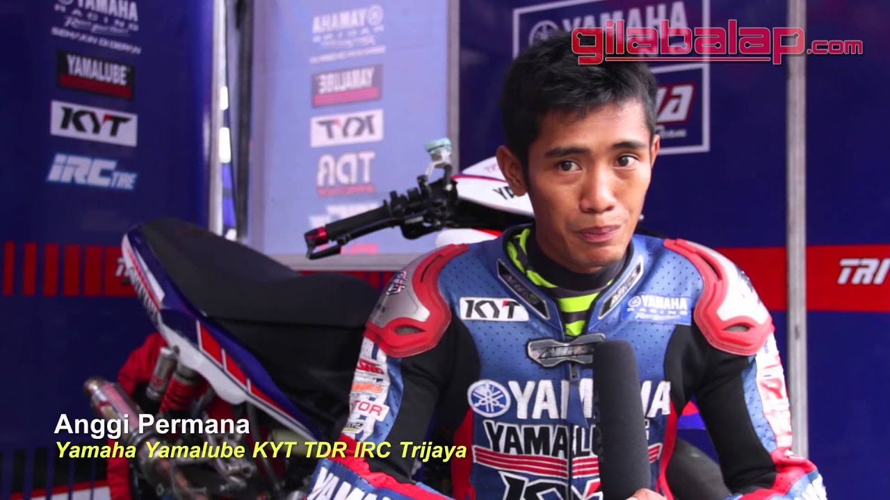 Kejurnas Balap Motor (part 4) : Anggie Permana, Pembalap Lokal ...