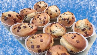 CHOCOLATE CHIP MUFFINS - How do I make them? (easy recipe)