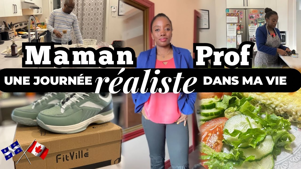💫Maman qui travaille🇨🇦L’Organisation qui SAUVE MON QUOTIDIEN ~Chaussures FitVille ~Recette Facile
