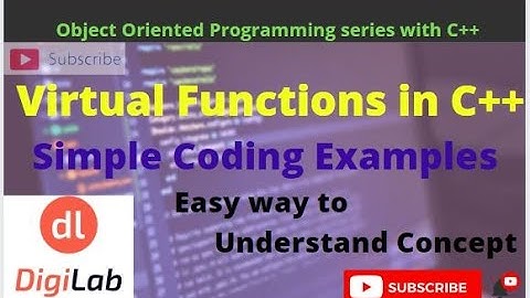 Virtual Functions in C++ (URDU/ HINDI) |