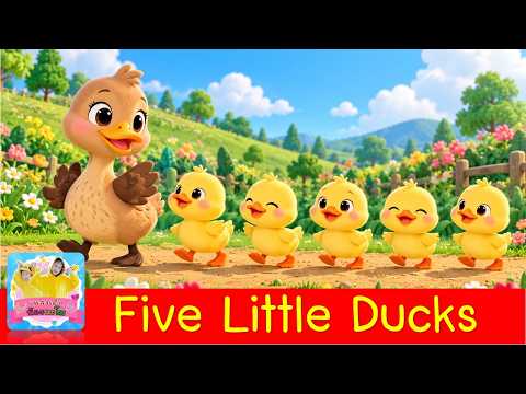 Five Little Ducks เพลงเป็ด 5 ตัว | nursury rhyme | kids song | เพลงเด็ก น้องนะโม | เพลงเด็ก2569