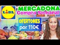 💙 LIDL, MERCADONA/ COMPRA Semanal por 110€/ OFERTONES con Lidl Plus/ Maricienta