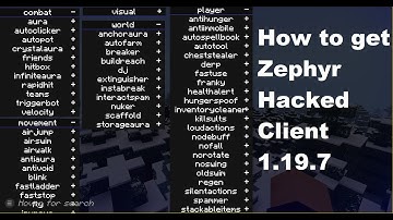 How to get Zephyr Hacked client for Bedrock Minecraft 1.19.70