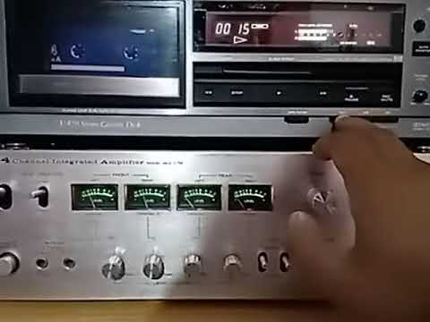 Victor/JVC MCA-V7B 4 channel pre main Amplifier - YouTube