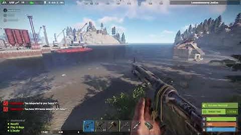 What not to do when playing on a modded server for RUST!