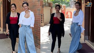 Neha Sharma And Aaisha Sharma Fashionable Street Style In Bandra