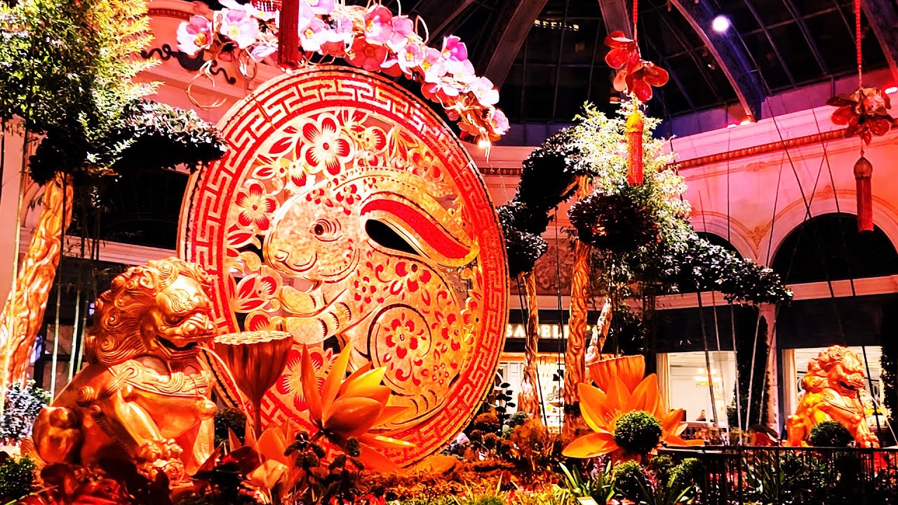 Bellagio's Lunar New Year Display - Las Vegas Weekly