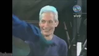 When Charlie Watts Was Introduced To Maracanã Stadium, 1995