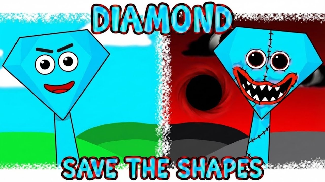 My Sprunki OC: Diamond (from Save The Shapes)