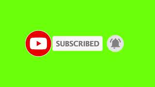 Subscribe transition for Youtube Beginner | GREENSCREEN