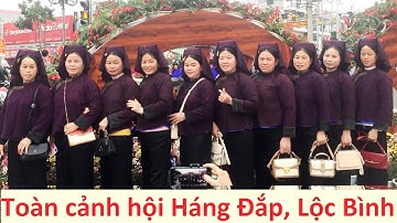 Hội Háng Đắp Lộc Bình đông người đến hát sli - hat sli lang son; hát shi lạng sơn