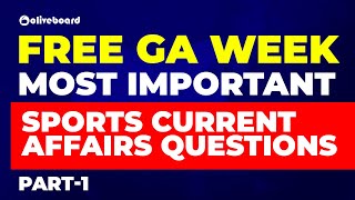Most Important Sports Current Affairs | Current Affairs 2020 | SSC CGL | SSC CHSL | Part 1 screenshot 4