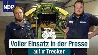 Wer ernten will, muss knoten - Tücken mit der Großpackenpresse | Auf‘m Trecker Folge 32 | NDR