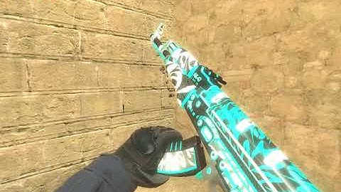 AK-47 Frontside Misty for Counter Strike Source