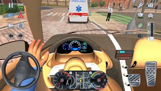 BUGATTI CARS CAB DRIVER 🚖🔥  City Car Driving Games Android iOS - Taxi Sim 2020 Gameplay screenshot 5