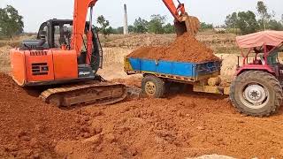 TATA HITACHI EX70 SP TRACTOR LOADING