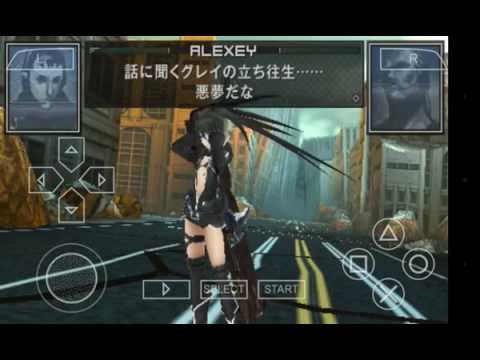 Download game black ppsspp iso  Black Rock Shooter The 