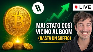 BITCOIN, CRYPTO: MAI STATO COSÌ VICINO AL BOOM (BASTA UN SOFFIO!!) | SE USI BYBIT, ASCOLTA BENE!!