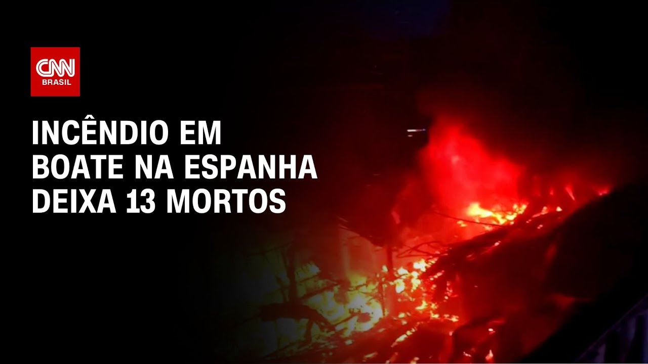 Incêndio em boate na Espanha deixa 13 mortos; bombeiros procuram por mais vítimas | AGORA MANHÃ