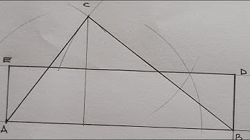 Constructing a Rectangle of Area Equivalent to a Given Triangle