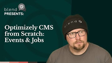 Events and Scheduled Jobs in Optimizely CMS 12 - Optimizely from Scratch